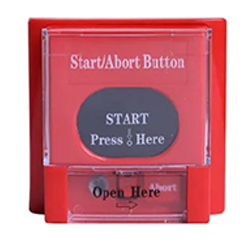 Gas Extinguishing System Start/Abort Button